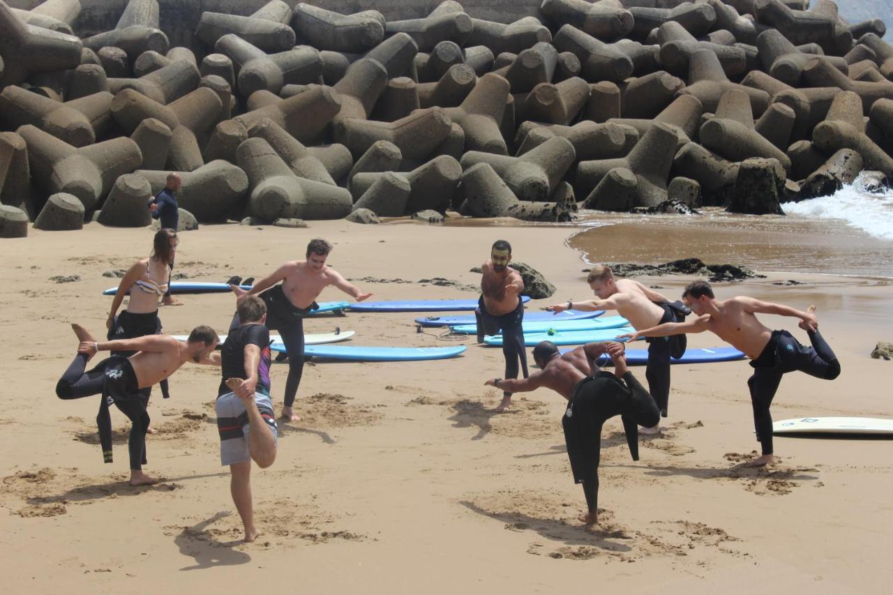 Hashpoint Surf Camp Pansiyon Taghazout Dış mekan fotoğraf